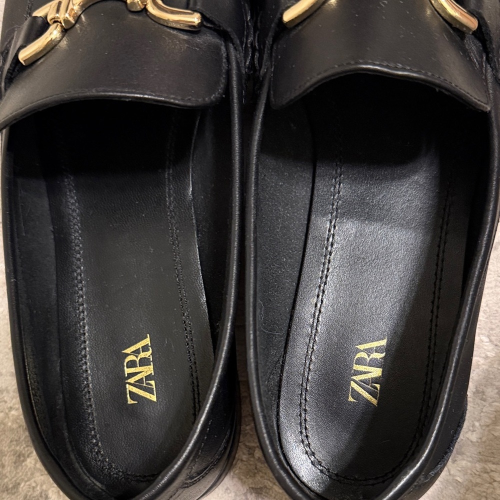 ZARA Leather Loafers - Picture 8 of 8